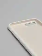 Белый чехол не пачкающийся с бархатом внутри для Iphone 7 Plus, 8 Plus, 7+, 8+