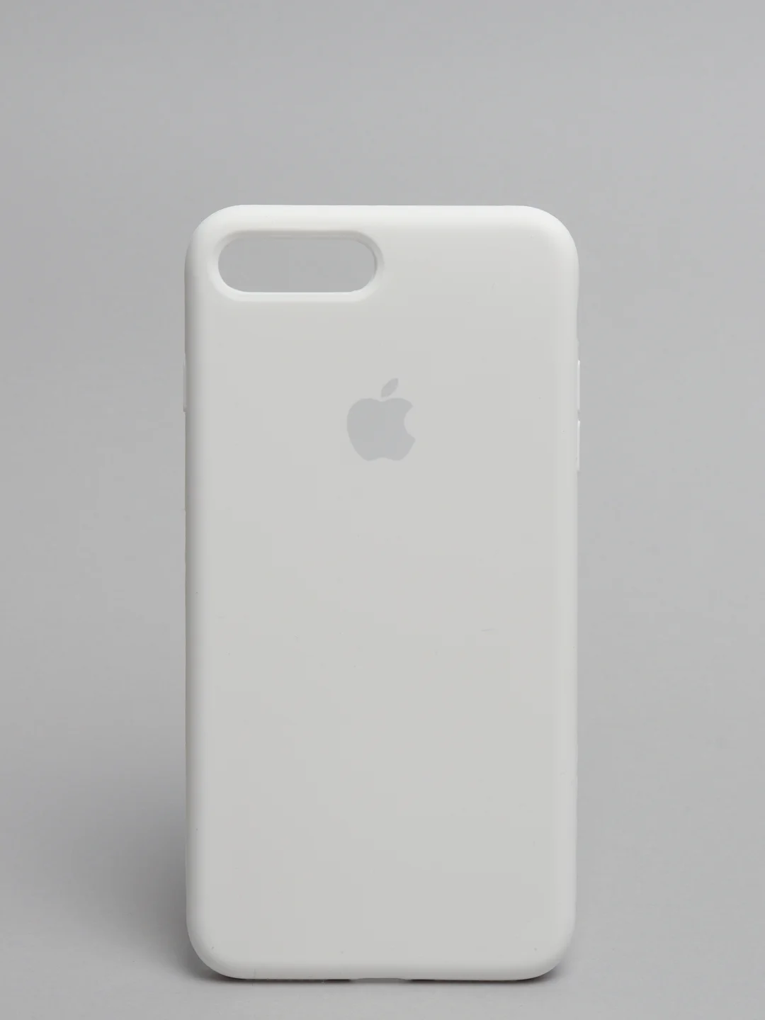 Белый чехол не пачкающийся с бархатом внутри для Iphone 7 Plus, 8 Plus, 7+, 8+