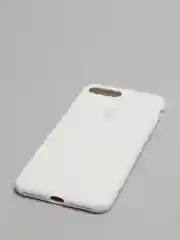 Белый чехол не пачкающийся с бархатом внутри для Iphone 7 Plus, 8 Plus, 7+, 8+