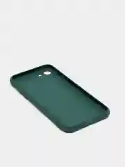 Зеленый чехол iPhone 11 14 13 12 Pro Mini Plus XR 7 8 SE 2020 силиконовый (Айфон ХР Про Мини Плюс)