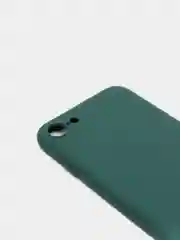 Зеленый чехол iPhone 11 14 13 12 Pro Mini Plus XR 7 8 SE 2020 силиконовый (Айфон ХР Про Мини Плюс)