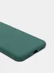 Зеленый чехол iPhone 11 14 13 12 Pro Mini Plus XR 7 8 SE 2020 силиконовый (Айфон ХР Про Мини Плюс)