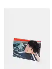Белый наклейка на банковскую карту BTS "Мин Юнги"