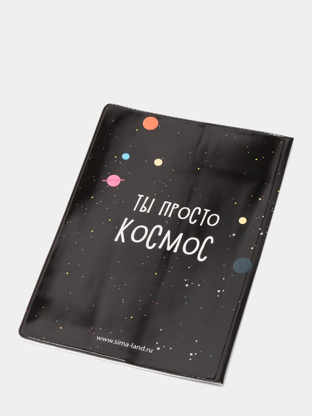 Обложка на паспорт "Космокотик", чехол для документов