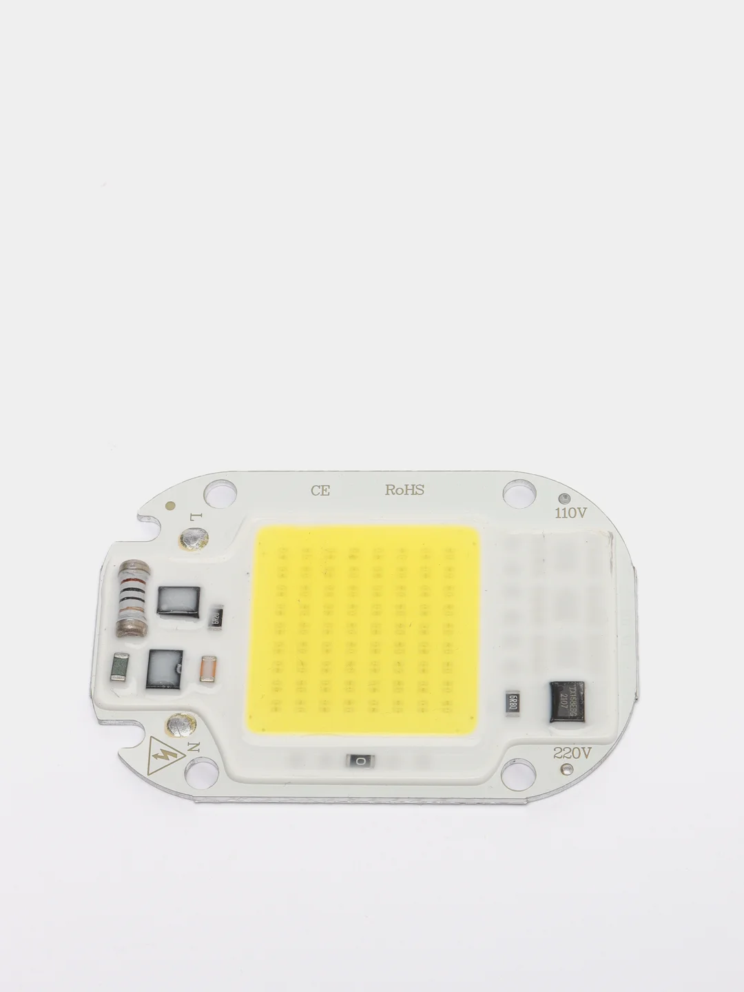 Светодиод мощный 20W 220V 1800LM 6500K 60*40*2мм