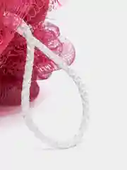 Бордовый мочалка для тела  Шар