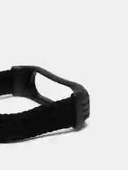 Черный плетеный ремешок для фитнес-браслетов Xiaomi Mi Band 3 / 4 / 5 / 6