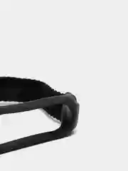 Черный плетеный ремешок для фитнес-браслетов Xiaomi Mi Band 3 / 4 / 5 / 6