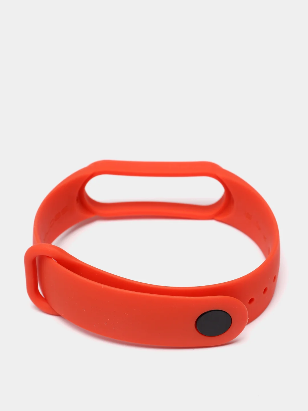 Оранжевый ремешок для Xiaomi Mi Band 5 / 6 / 7, силиконовый