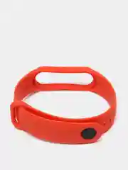Оранжевый ремешок для Xiaomi Mi Band 5 / 6 / 7, силиконовый