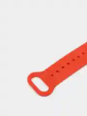Оранжевый ремешок для Xiaomi Mi Band 5 / 6 / 7, силиконовый