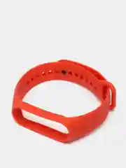 Оранжевый ремешок для Xiaomi Mi Band 5 / 6 / 7, силиконовый