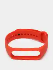 Оранжевый ремешок для Xiaomi Mi Band 5 / 6 / 7, силиконовый