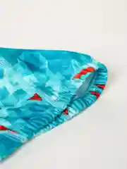 Белый шапочка для плавания, тканевая