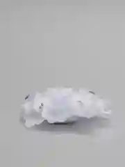 Белый бант на резинке