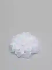 Белый бант на резинке