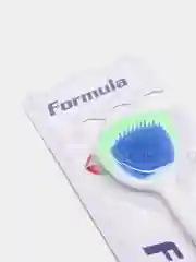 Зеленый скребок щетка для языка FORMULA / Очиститель для языка