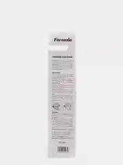 Зеленый скребок щетка для языка FORMULA / Очиститель для языка