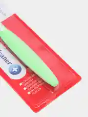 Зеленый скребок щетка для языка FORMULA / Очиститель для языка