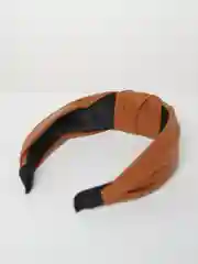Горчичный ободок с узлом