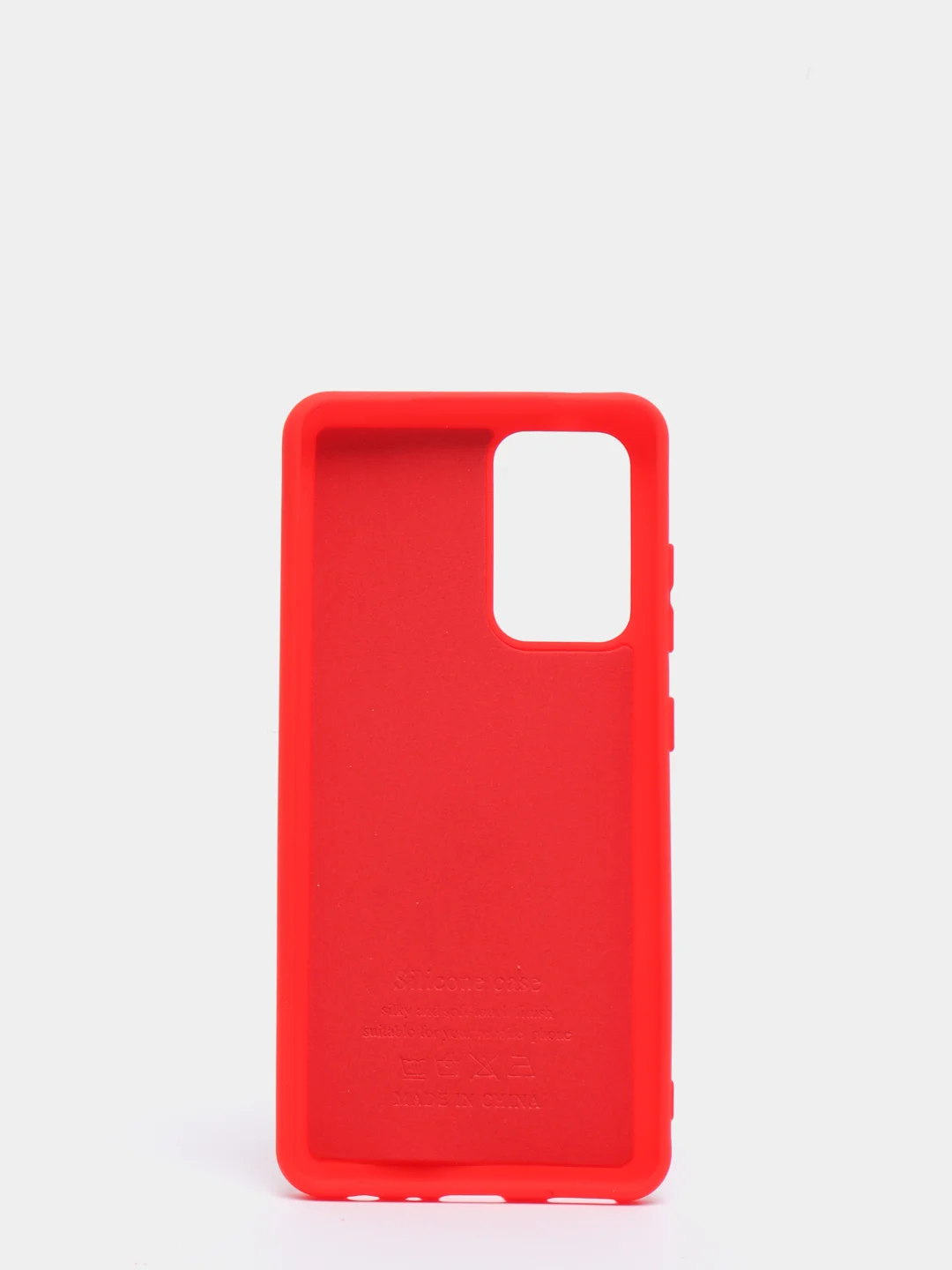 Красный чехол Samsung Galaxy A52, A11, A42, A41, M51, A01, M31S Core Silicon Case