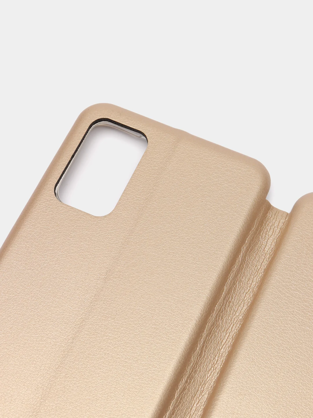 Золотой чехол - книжка для Samsung Galaxy A01 / Galaxy A40, магнитный