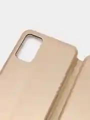 Золотой чехол - книжка для Samsung Galaxy A01 / Galaxy A40, магнитный