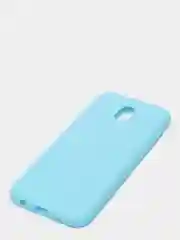Голубой чехол Samsung Galaxy J5 2017 (J530), Самсунг Галакси Джи 5 силиконовый цветной матовый