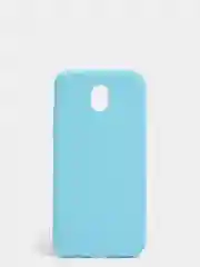Голубой чехол Samsung Galaxy J5 2017 (J530), Самсунг Галакси Джи 5 силиконовый цветной матовый