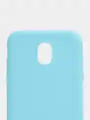Голубой чехол Samsung Galaxy J5 2017 (J530), Самсунг Галакси Джи 5 силиконовый цветной матовый