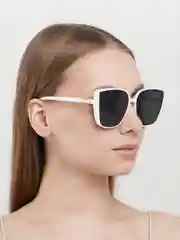 Белый солнцезащитные очки