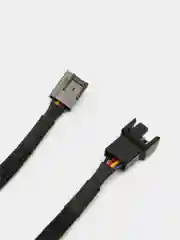 Черный кабель-удлинитель питания вентилятора, 4pin, PWM