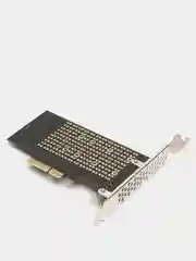 Черный адаптер PCI-E M.2 NVMe и SATA M.2 для SSD диска