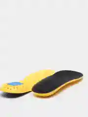 Черный спортивные дышащие стельки с амортизацией