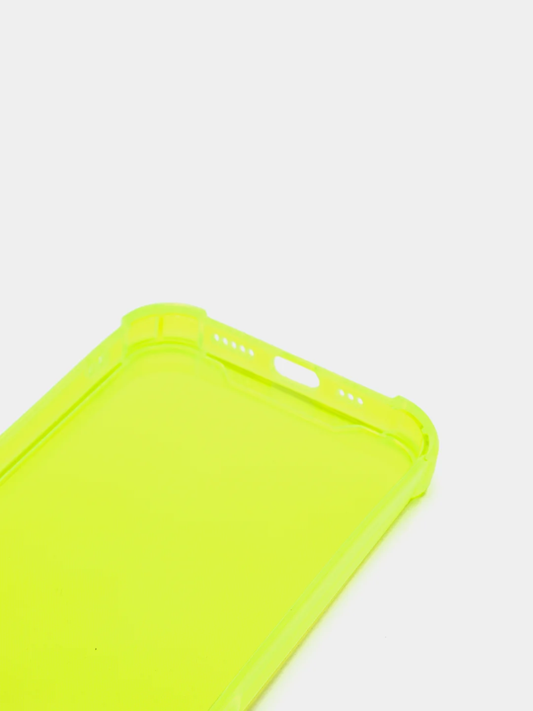 Желтый противоударный чехол для iPhone 11, 12, 13, 13 Pro защита камеры, прозрачный, неоновый