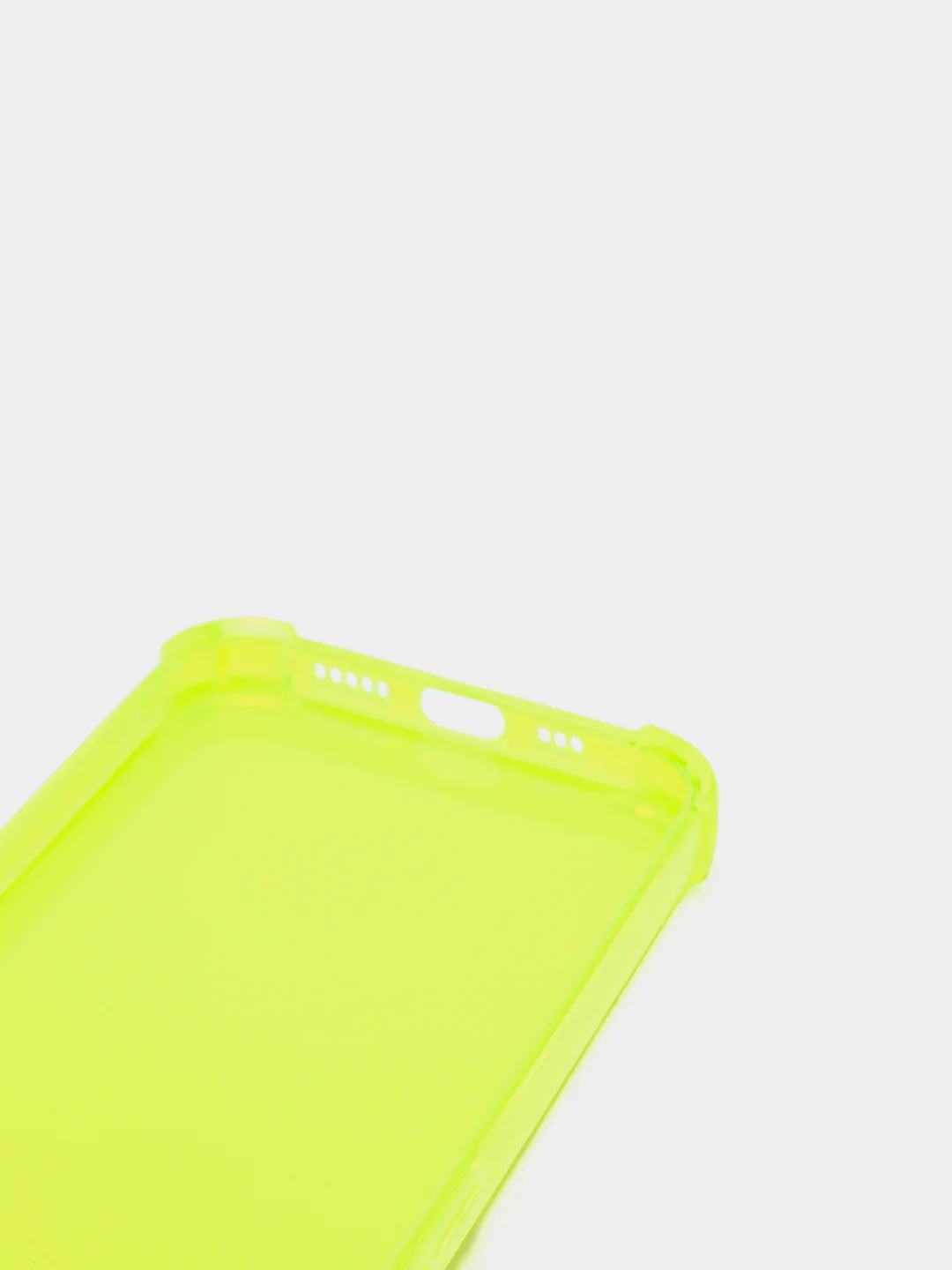 Желтый противоударный чехол для iPhone 11, 12, 13, 13 Pro защита камеры, прозрачный, неоновый