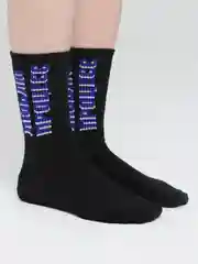 Индиго носки мужские средней длины
