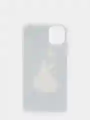 Синий чехол Apple iPhone 11 (6.1) силиконовый с рисунком Сердце