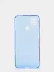 Голубой чехол Xiaomi Redmi 9C, Redmi 9C NFC, Redmi 10A прозрачный плотный неоновый с оттенком