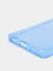 Голубой чехол Xiaomi Redmi 9C, Redmi 9C NFC, Redmi 10A прозрачный плотный неоновый с оттенком