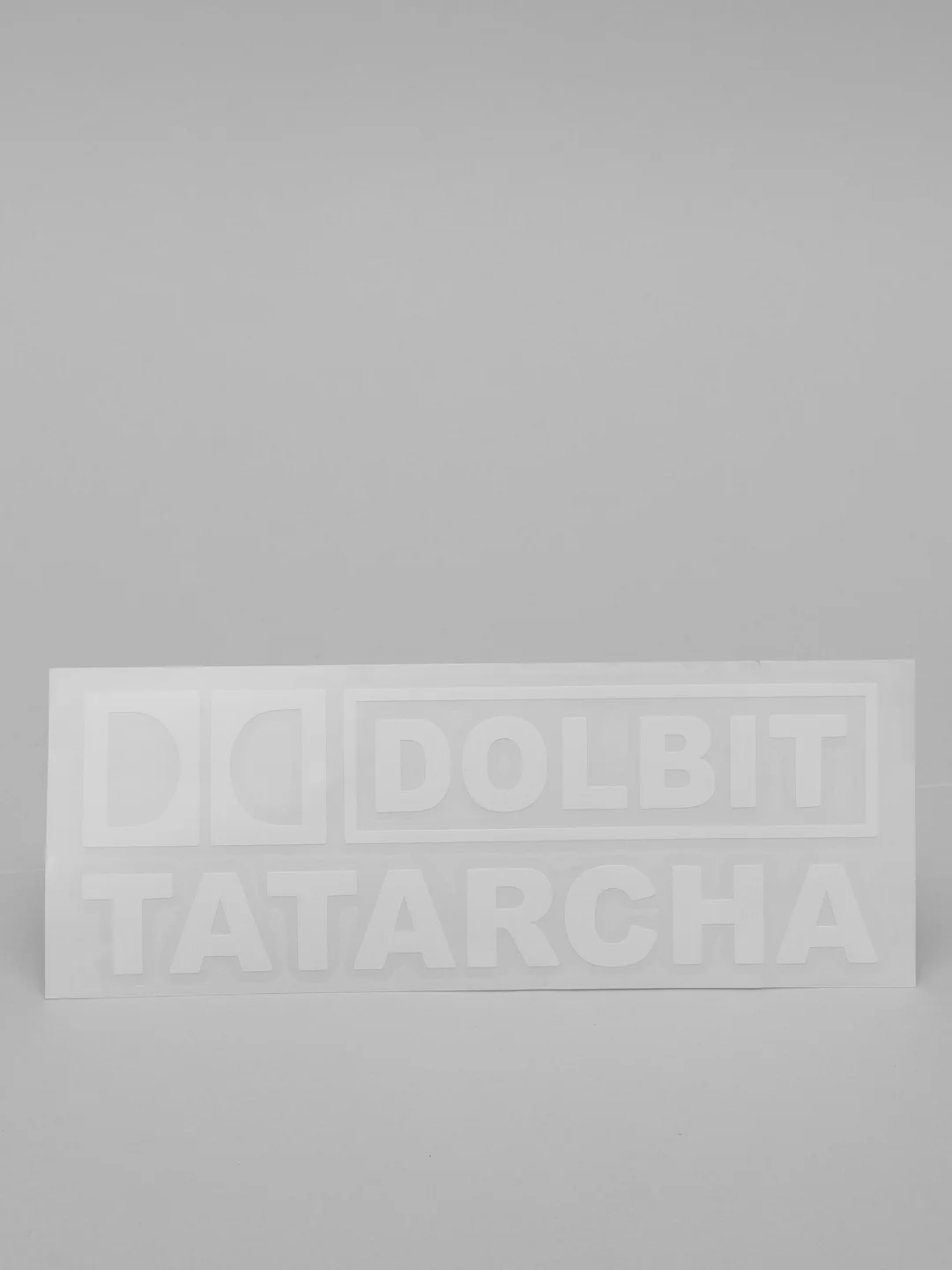 Наклейка на авто "ДОЛБИТ ТАТАРЧА"