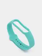 Бирюзовый силиконовый ремешок для Xiaomi Mi Band 5 / Mi Band 6, Сяоми Ми Банд 5 / Ми Банд 6