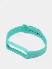 Бирюзовый силиконовый ремешок для Xiaomi Mi Band 5 / Mi Band 6, Сяоми Ми Банд 5 / Ми Банд 6