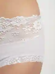 Серый женские хлопковые трусики