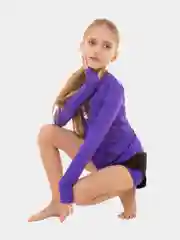 Двойные шорты ФИОЛЕТОВЫЙ