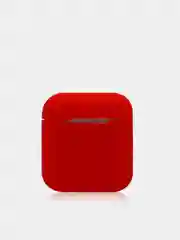 Бордовый силиконовый чехол для AirPods 1 и AirPods 2