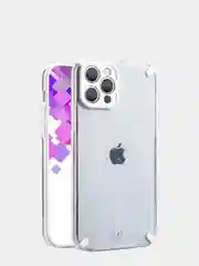 Белый чехол для iPhone 11 PRO MAX, противоударный, с блёстками