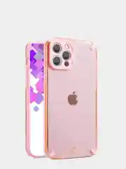 Розовый чехол для iPhone 11 PRO MAX, противоударный, с блёстками