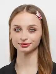 Бежевый набор заколок для волос Mimi Beauty