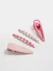 Бежевый набор заколок для волос Mimi Beauty
